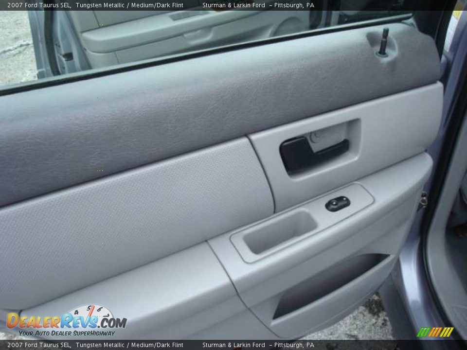 2007 Ford Taurus SEL Tungsten Metallic / Medium/Dark Flint Photo #13