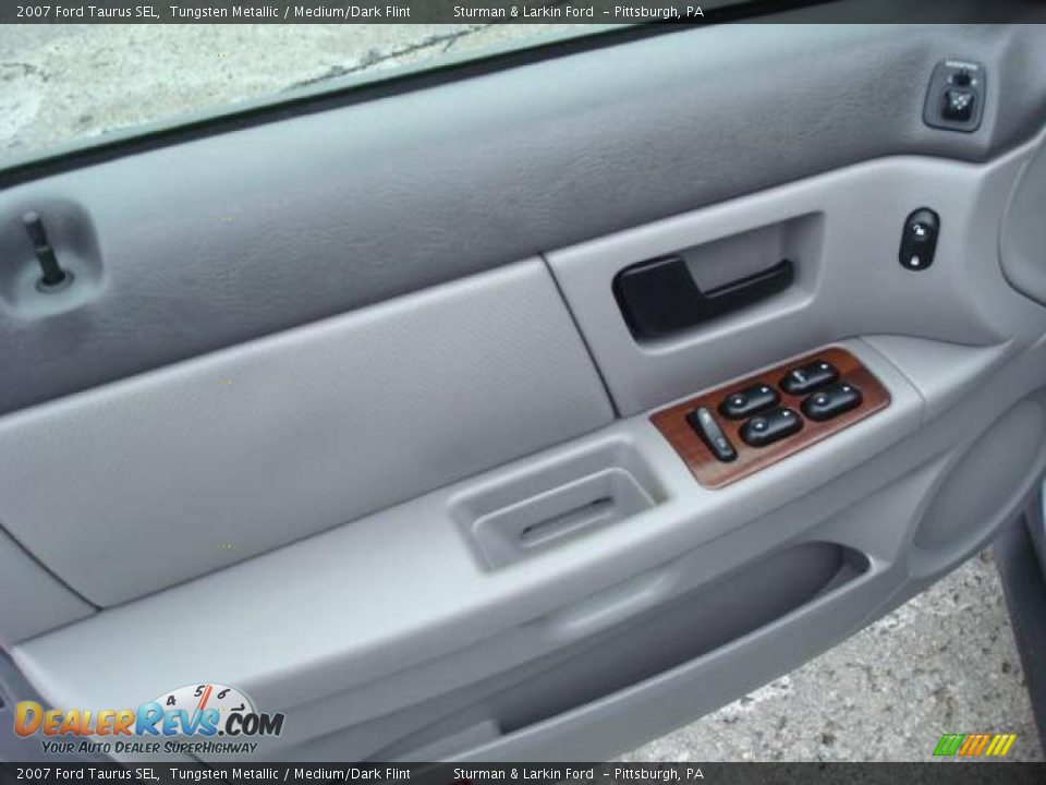 2007 Ford Taurus SEL Tungsten Metallic / Medium/Dark Flint Photo #14