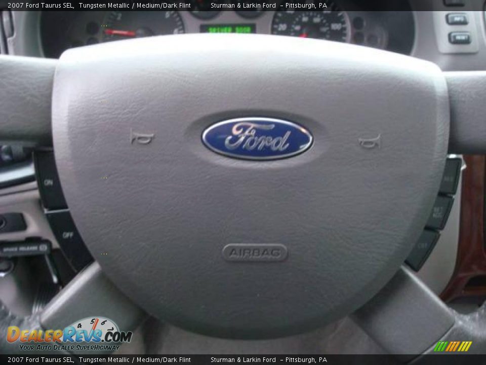 2007 Ford Taurus SEL Tungsten Metallic / Medium/Dark Flint Photo #16