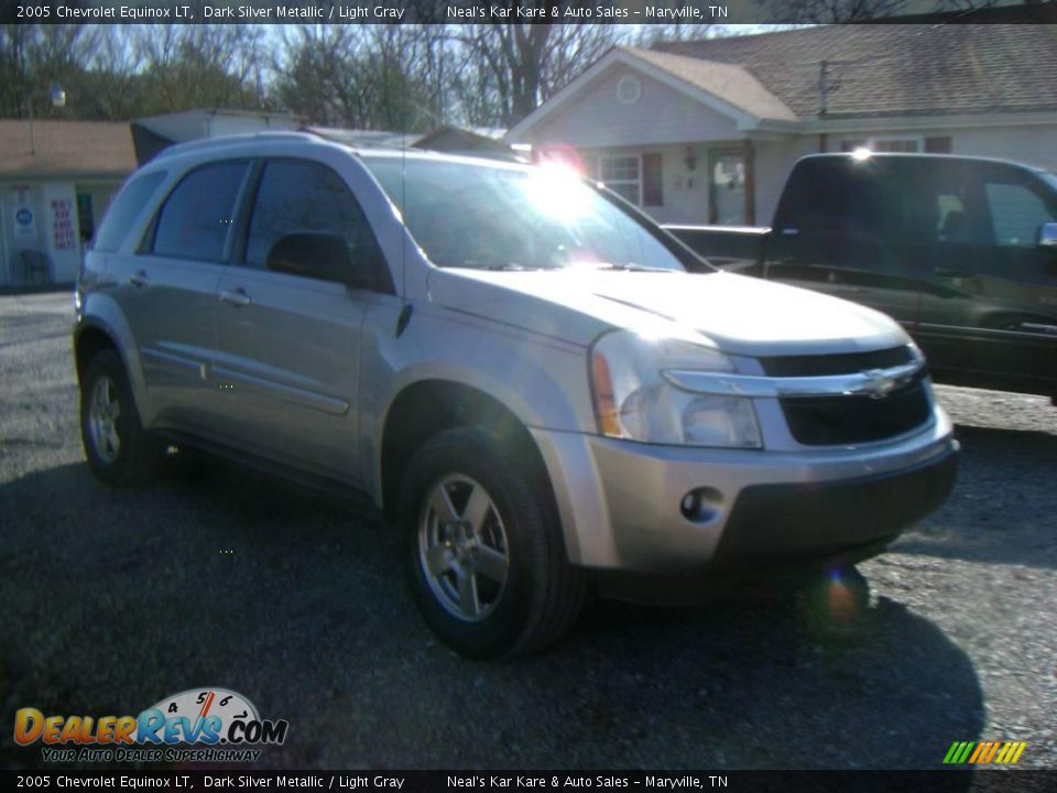 2005 Chevrolet Equinox LT Dark Silver Metallic / Light Gray Photo #3