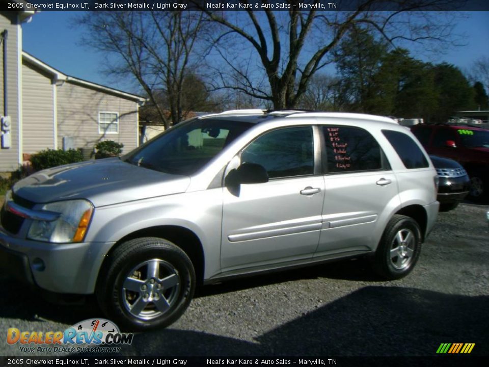 2005 Chevrolet Equinox LT Dark Silver Metallic / Light Gray Photo #8