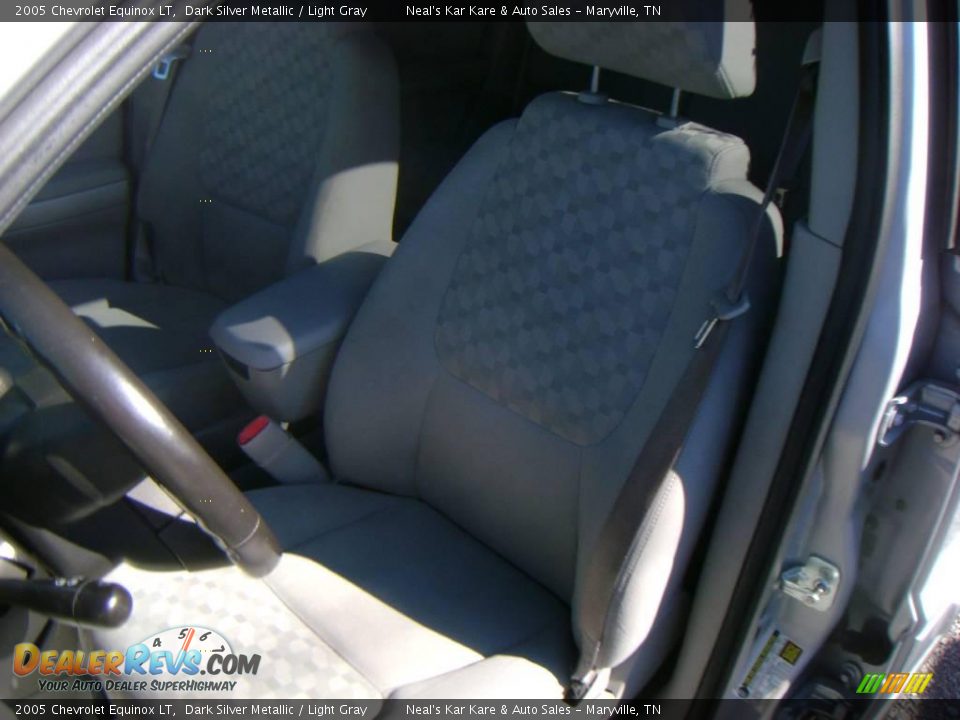 2005 Chevrolet Equinox LT Dark Silver Metallic / Light Gray Photo #10