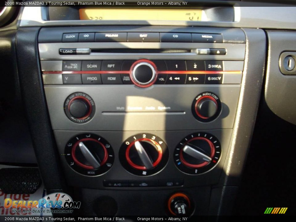 2008 Mazda MAZDA3 s Touring Sedan Phantom Blue Mica / Black Photo #7