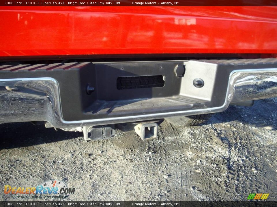 2008 Ford F150 XLT SuperCab 4x4 Bright Red / Medium/Dark Flint Photo #13