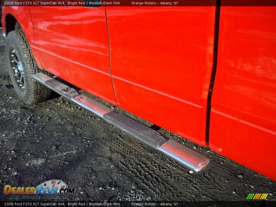 2008 Ford F150 XLT SuperCab 4x4 Bright Red / Medium/Dark Flint Photo #16