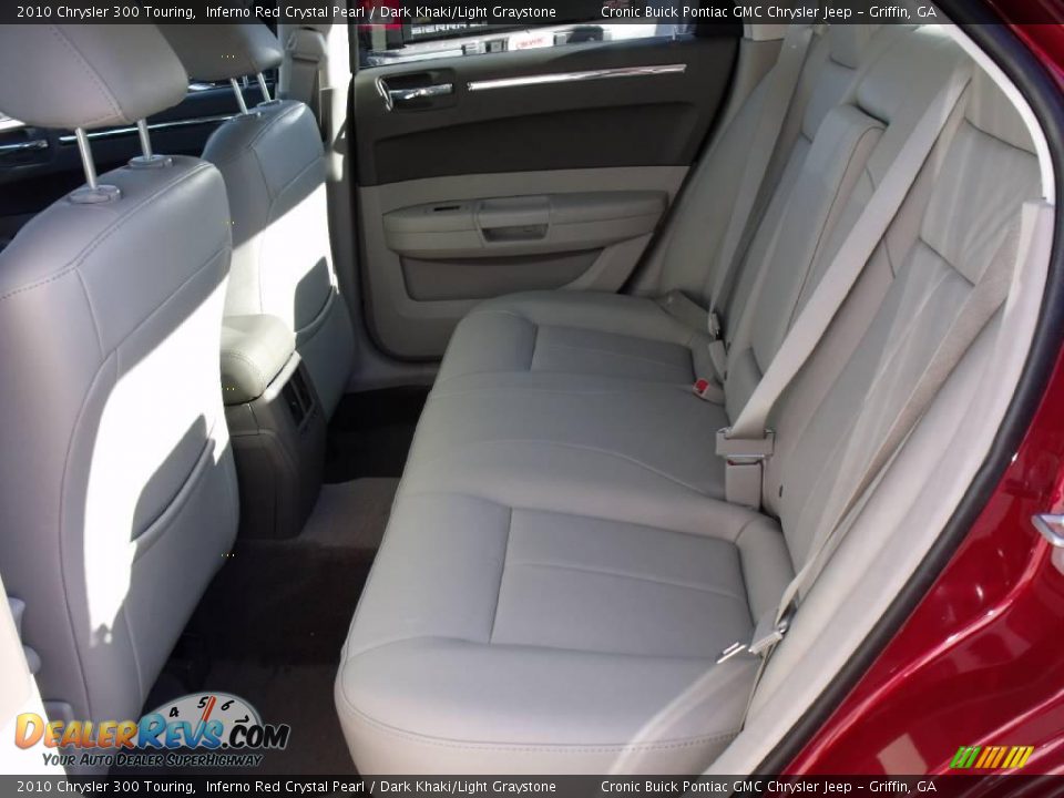 2010 Chrysler 300 Touring Inferno Red Crystal Pearl / Dark Khaki/Light Graystone Photo #13