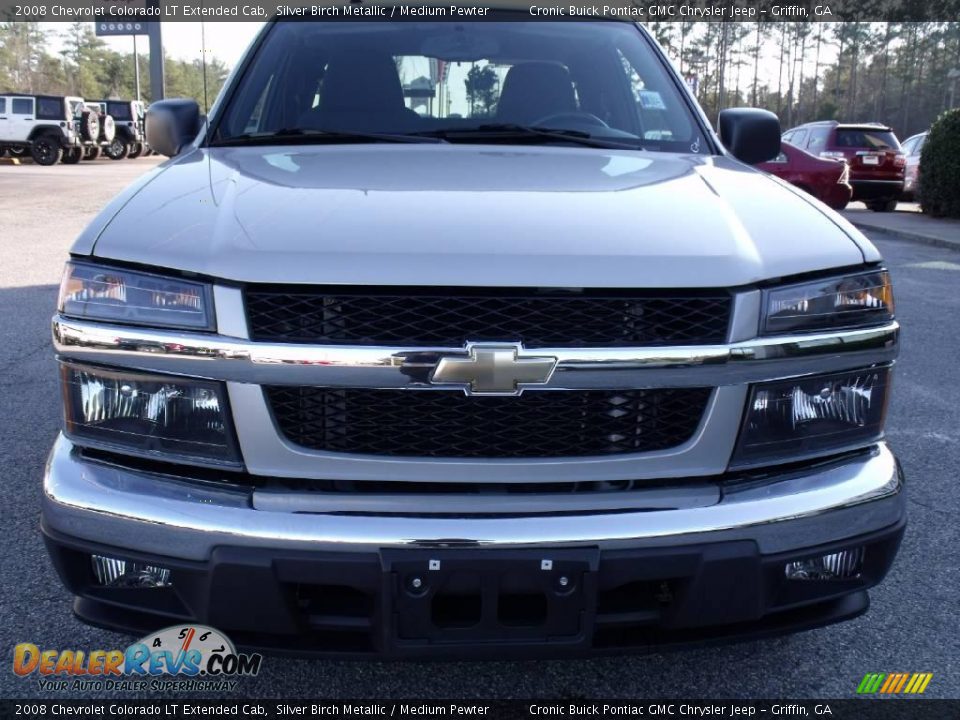 2008 Chevrolet Colorado LT Extended Cab Silver Birch Metallic / Medium Pewter Photo #3