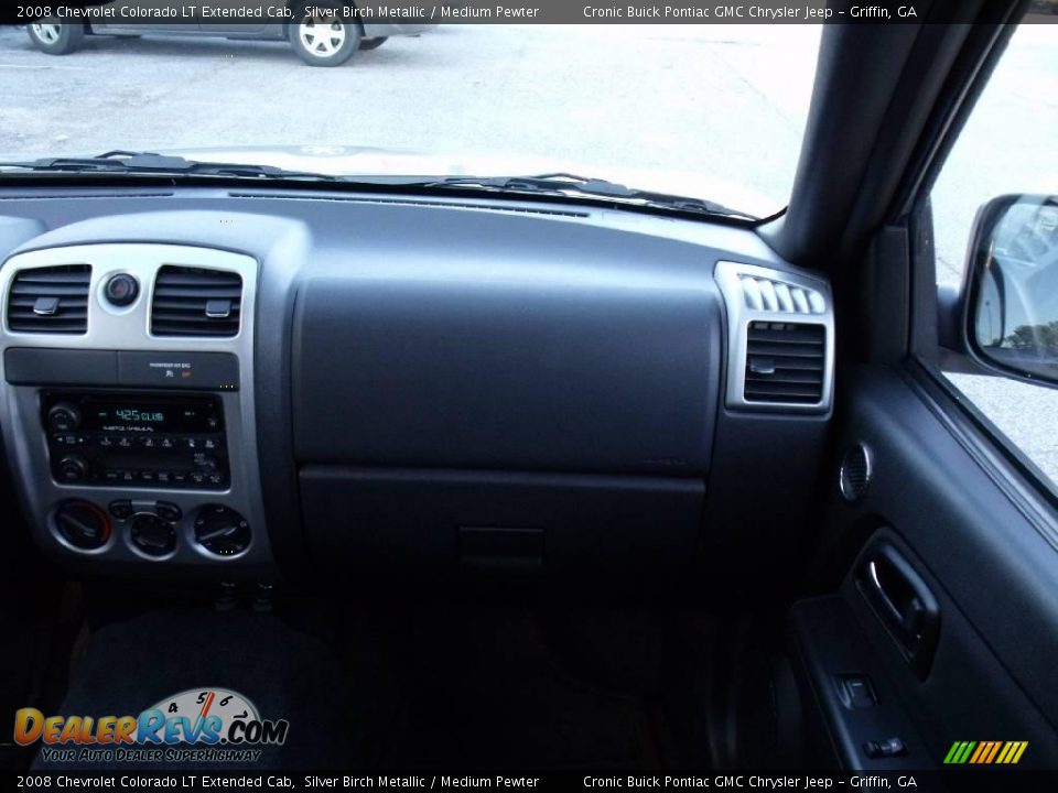 2008 Chevrolet Colorado LT Extended Cab Silver Birch Metallic / Medium Pewter Photo #14