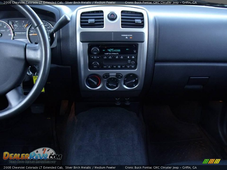 2008 Chevrolet Colorado LT Extended Cab Silver Birch Metallic / Medium Pewter Photo #15