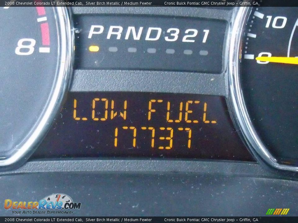 2008 Chevrolet Colorado LT Extended Cab Silver Birch Metallic / Medium Pewter Photo #19