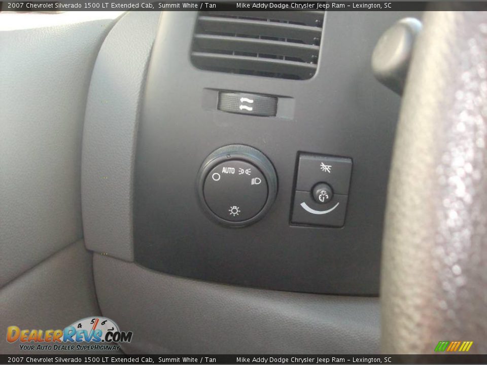 2007 Chevrolet Silverado 1500 LT Extended Cab Summit White / Tan Photo #5