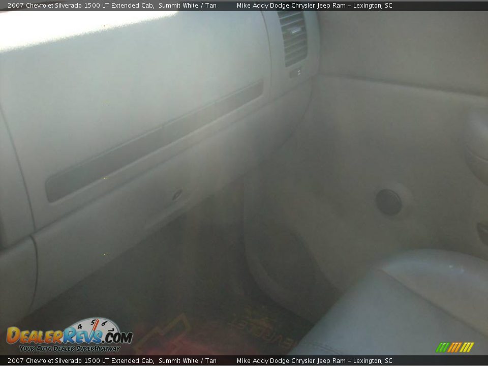 2007 Chevrolet Silverado 1500 LT Extended Cab Summit White / Tan Photo #7