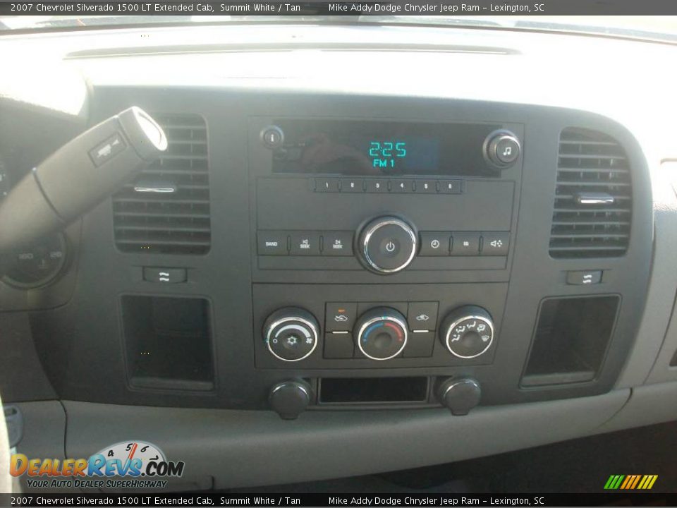 2007 Chevrolet Silverado 1500 LT Extended Cab Summit White / Tan Photo #15