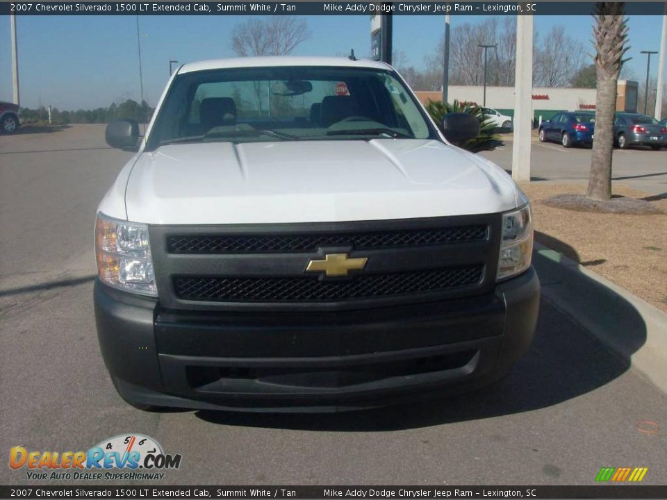 2007 Chevrolet Silverado 1500 LT Extended Cab Summit White / Tan Photo #17