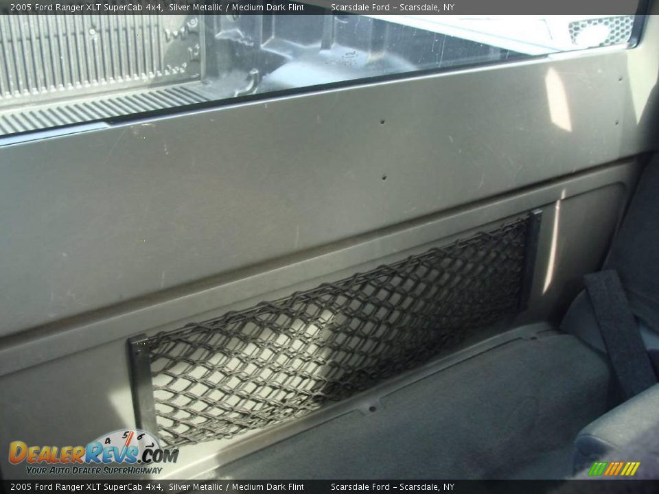2005 Ford Ranger XLT SuperCab 4x4 Silver Metallic / Medium Dark Flint Photo #18