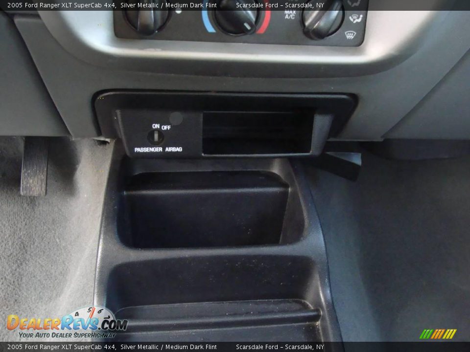 2005 Ford Ranger XLT SuperCab 4x4 Silver Metallic / Medium Dark Flint Photo #21