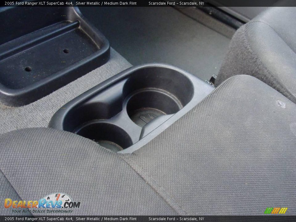 2005 Ford Ranger XLT SuperCab 4x4 Silver Metallic / Medium Dark Flint Photo #22