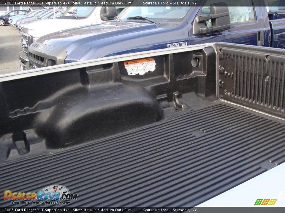 2005 Ford Ranger XLT SuperCab 4x4 Silver Metallic / Medium Dark Flint Photo #24
