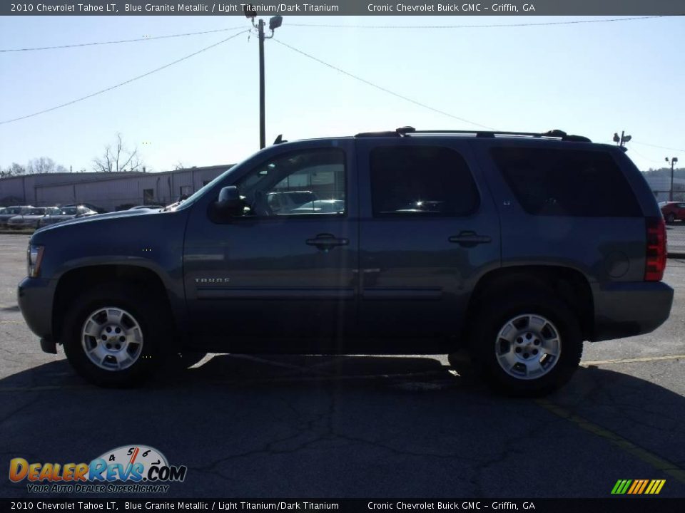 2010 Chevrolet Tahoe LT Blue Granite Metallic / Light Titanium/Dark Titanium Photo #2