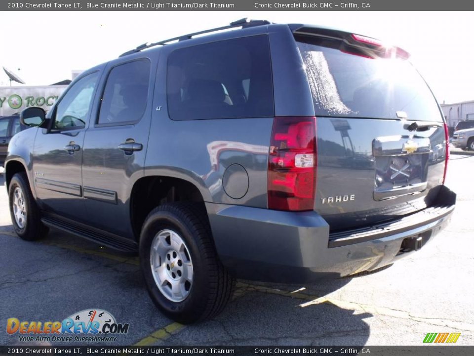 2010 Chevrolet Tahoe LT Blue Granite Metallic / Light Titanium/Dark Titanium Photo #3