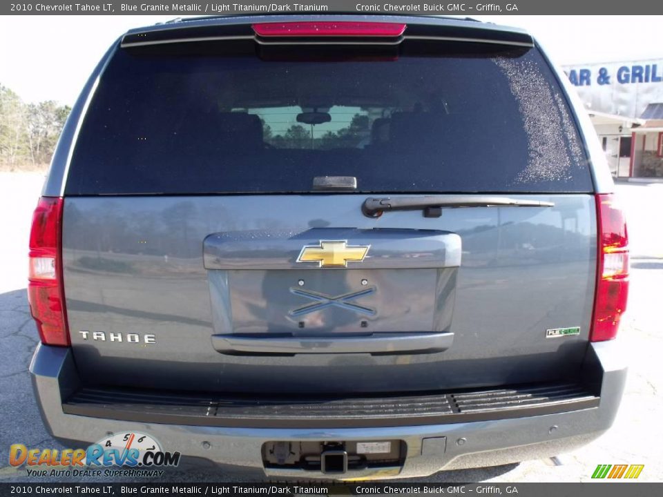 2010 Chevrolet Tahoe LT Blue Granite Metallic / Light Titanium/Dark Titanium Photo #4