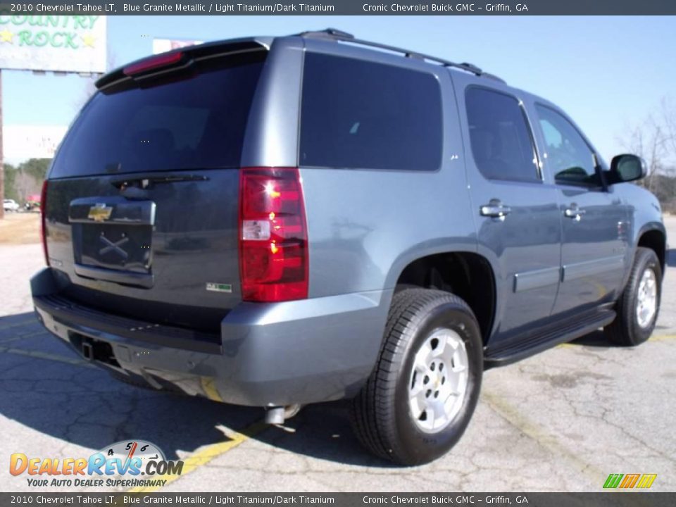 2010 Chevrolet Tahoe LT Blue Granite Metallic / Light Titanium/Dark Titanium Photo #5