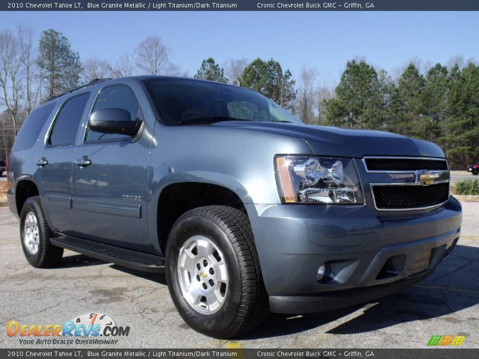2010 Chevrolet Tahoe LT Blue Granite Metallic / Light Titanium/Dark Titanium Photo #7