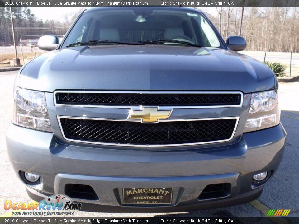 2010 Chevrolet Tahoe LT Blue Granite Metallic / Light Titanium/Dark Titanium Photo #8