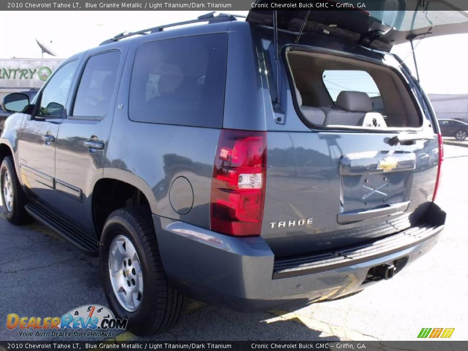 2010 Chevrolet Tahoe LT Blue Granite Metallic / Light Titanium/Dark Titanium Photo #12