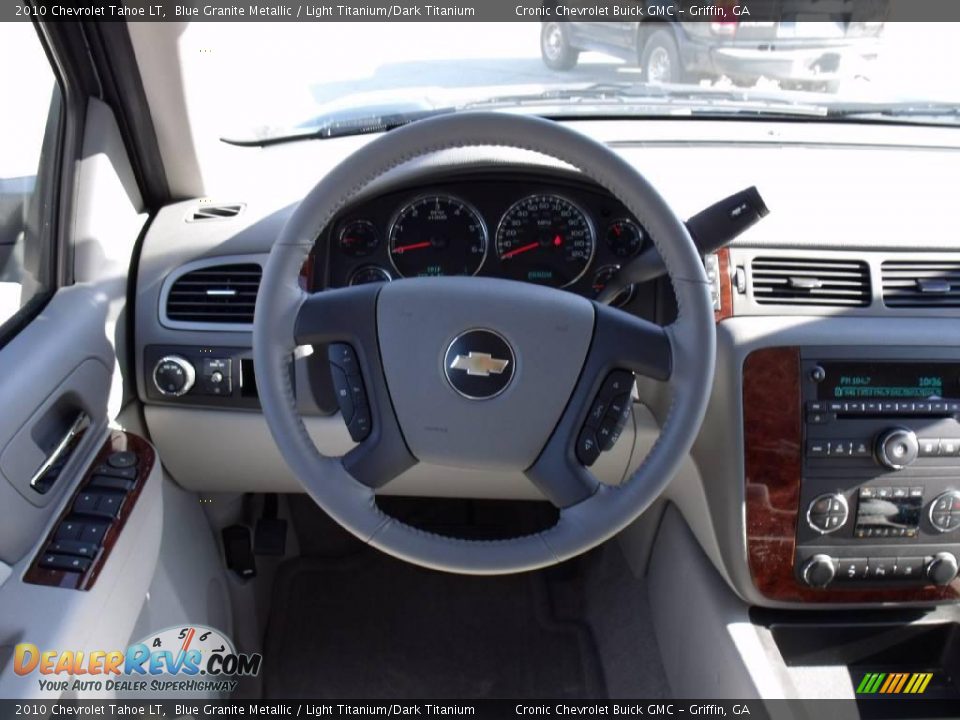 2010 Chevrolet Tahoe LT Blue Granite Metallic / Light Titanium/Dark Titanium Photo #16