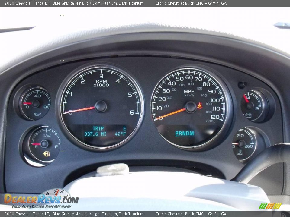 2010 Chevrolet Tahoe LT Blue Granite Metallic / Light Titanium/Dark Titanium Photo #17