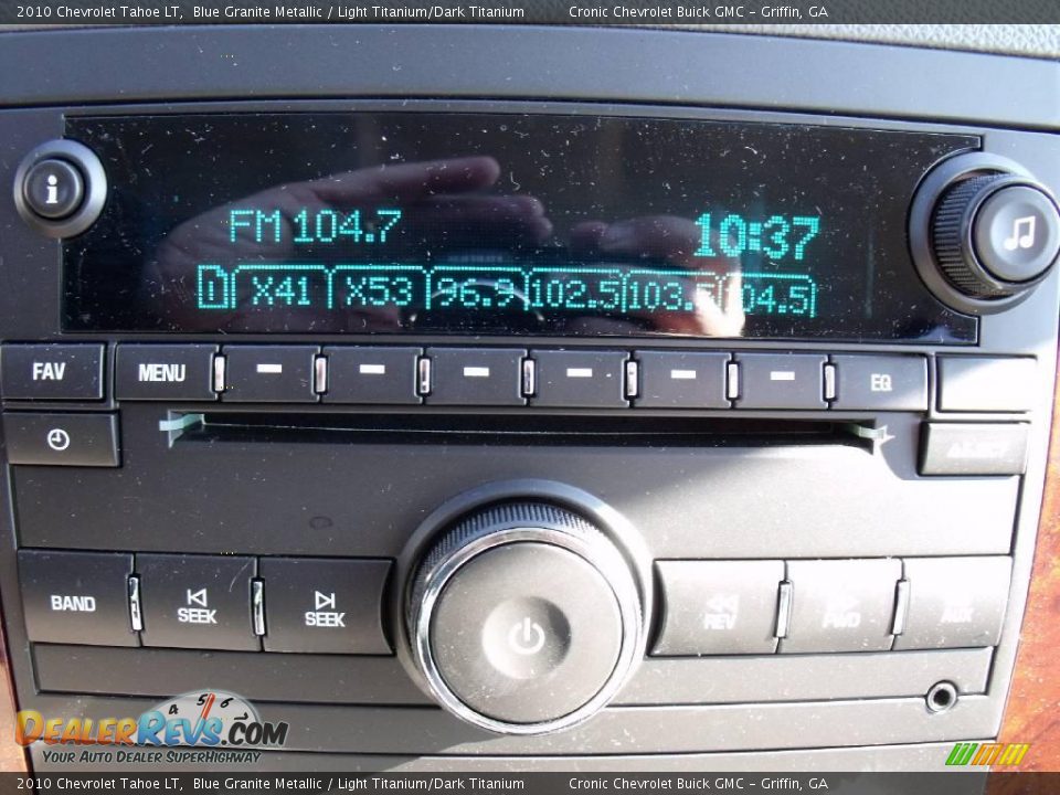 2010 Chevrolet Tahoe LT Blue Granite Metallic / Light Titanium/Dark Titanium Photo #18
