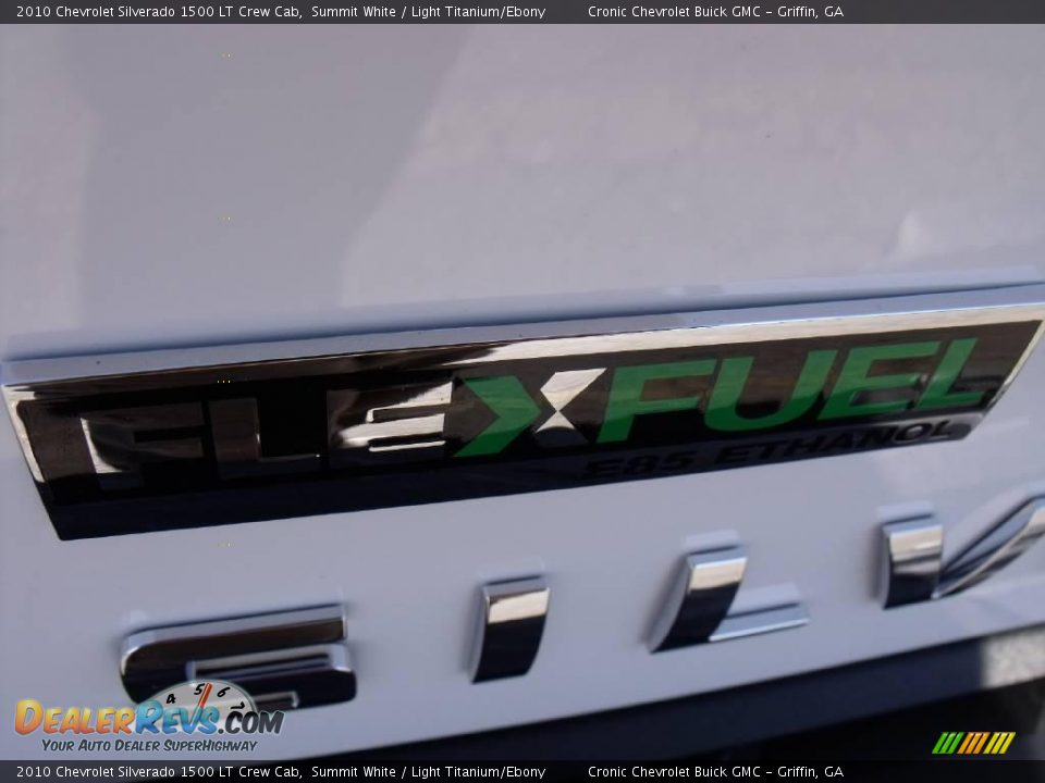 2010 Chevrolet Silverado 1500 LT Crew Cab Summit White / Light Titanium/Ebony Photo #13
