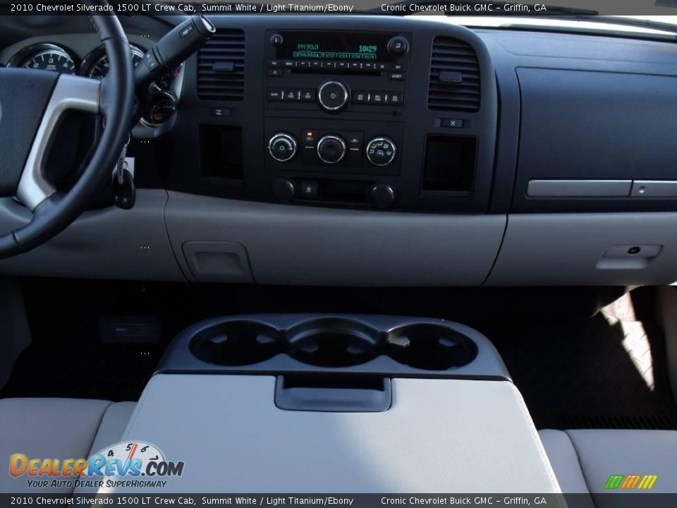2010 Chevrolet Silverado 1500 LT Crew Cab Summit White / Light Titanium/Ebony Photo #16