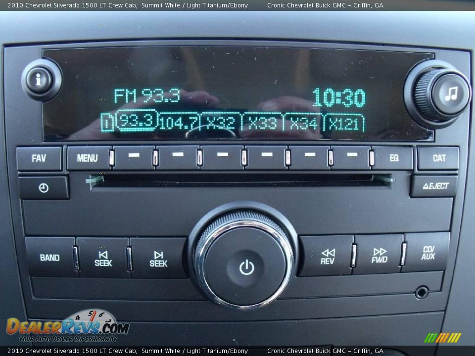 2010 Chevrolet Silverado 1500 LT Crew Cab Summit White / Light Titanium/Ebony Photo #19