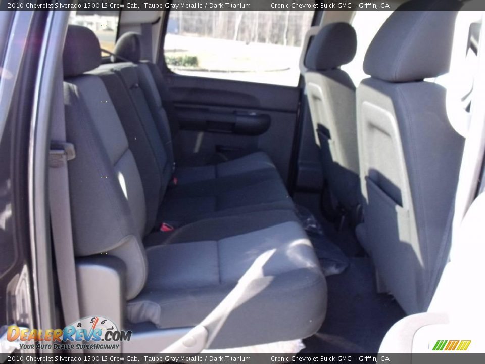 2010 Chevrolet Silverado 1500 LS Crew Cab Taupe Gray Metallic / Dark Titanium Photo #13