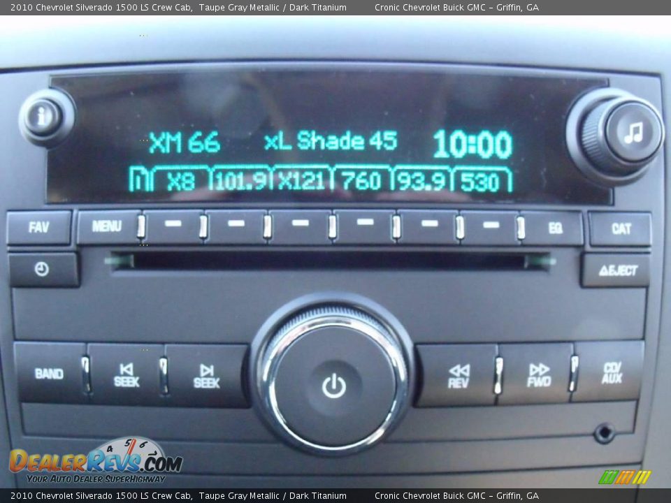 2010 Chevrolet Silverado 1500 LS Crew Cab Taupe Gray Metallic / Dark Titanium Photo #18