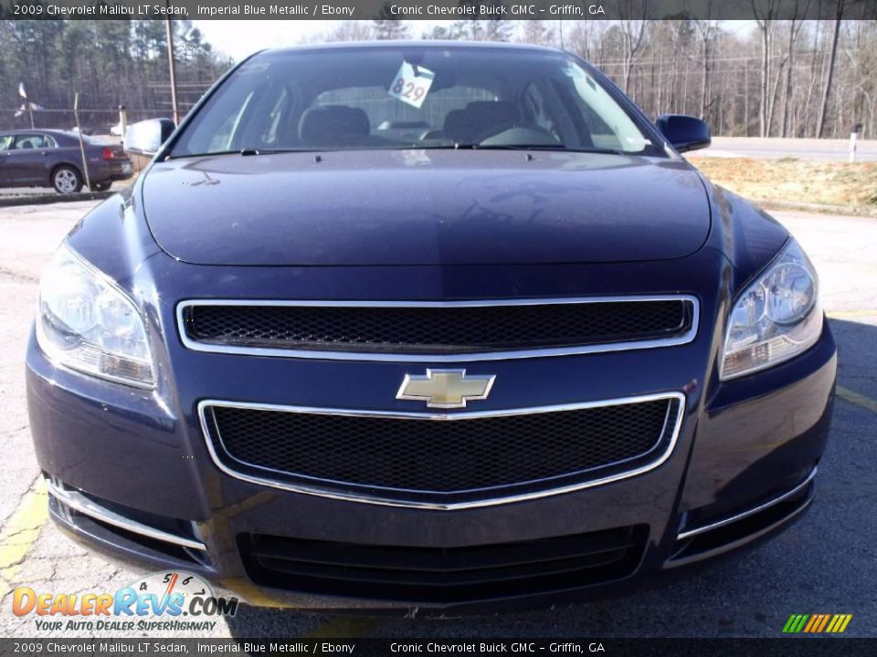 2009 Chevrolet Malibu LT Sedan Imperial Blue Metallic / Ebony Photo #8