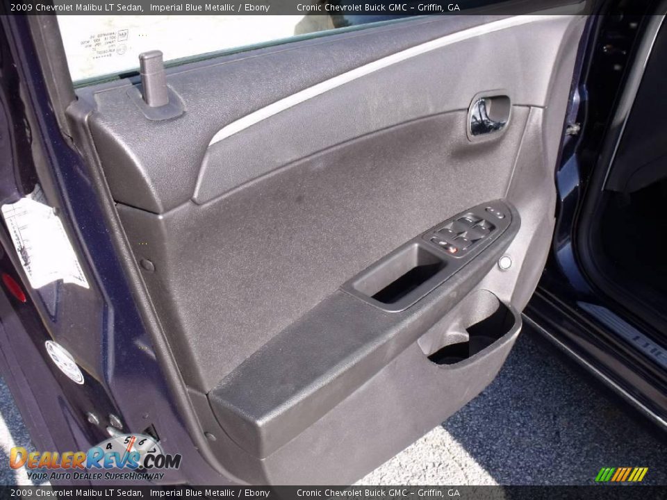 2009 Chevrolet Malibu LT Sedan Imperial Blue Metallic / Ebony Photo #11