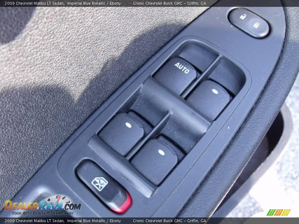 2009 Chevrolet Malibu LT Sedan Imperial Blue Metallic / Ebony Photo #12