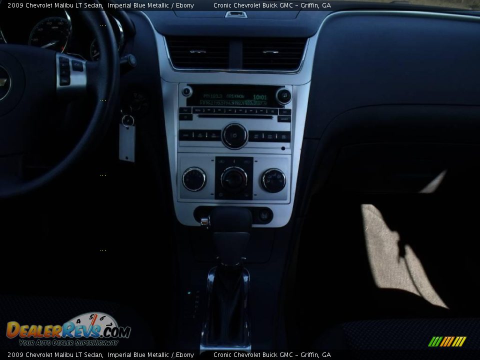 2009 Chevrolet Malibu LT Sedan Imperial Blue Metallic / Ebony Photo #16
