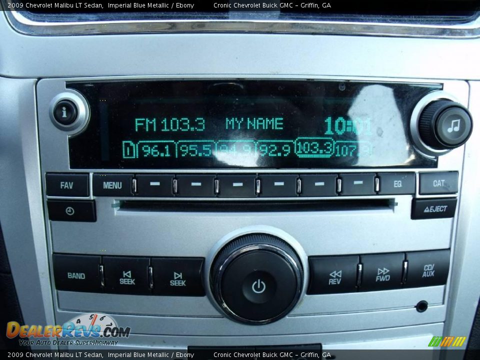 2009 Chevrolet Malibu LT Sedan Imperial Blue Metallic / Ebony Photo #19