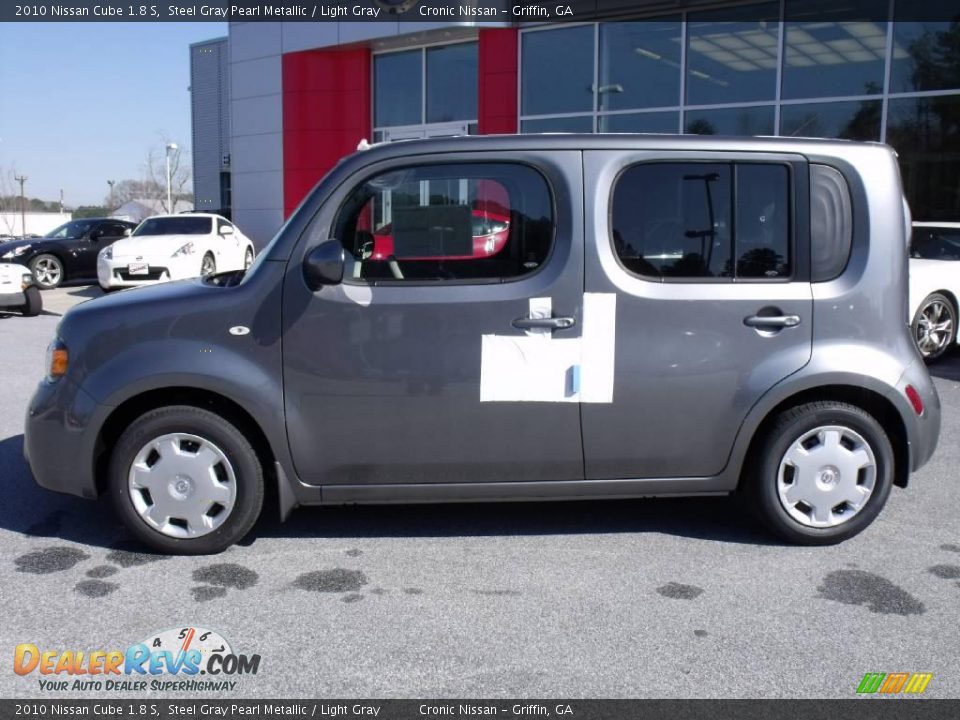 2010 Nissan Cube 1.8 S Steel Gray Pearl Metallic / Light Gray Photo #2
