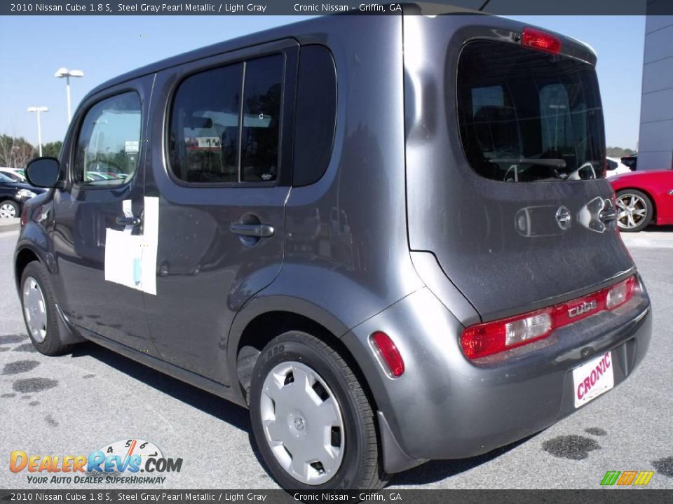 2010 Nissan Cube 1.8 S Steel Gray Pearl Metallic / Light Gray Photo #3