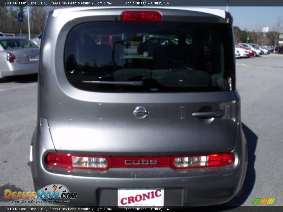 2010 Nissan Cube 1.8 S Steel Gray Pearl Metallic / Light Gray Photo #4