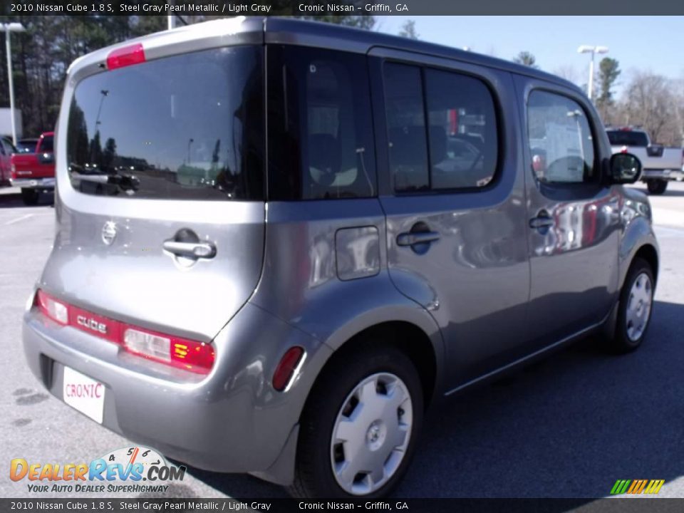 2010 Nissan Cube 1.8 S Steel Gray Pearl Metallic / Light Gray Photo #5