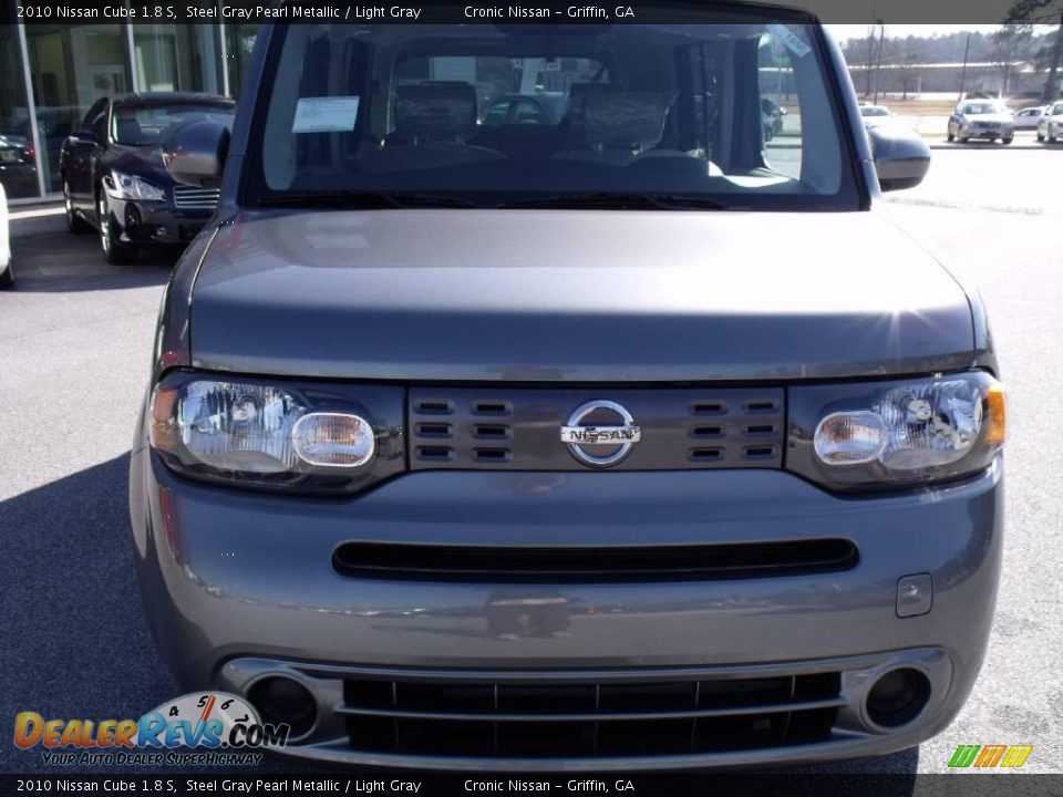 2010 Nissan Cube 1.8 S Steel Gray Pearl Metallic / Light Gray Photo #8