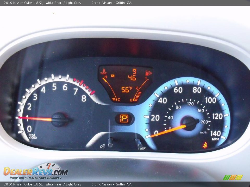 2010 Nissan Cube 1.8 SL White Pearl / Light Gray Photo #14