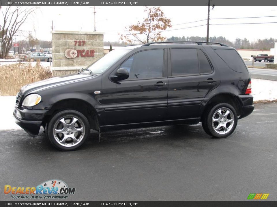 2000 Mercedes-Benz ML 430 4Matic Black / Ash Photo #1