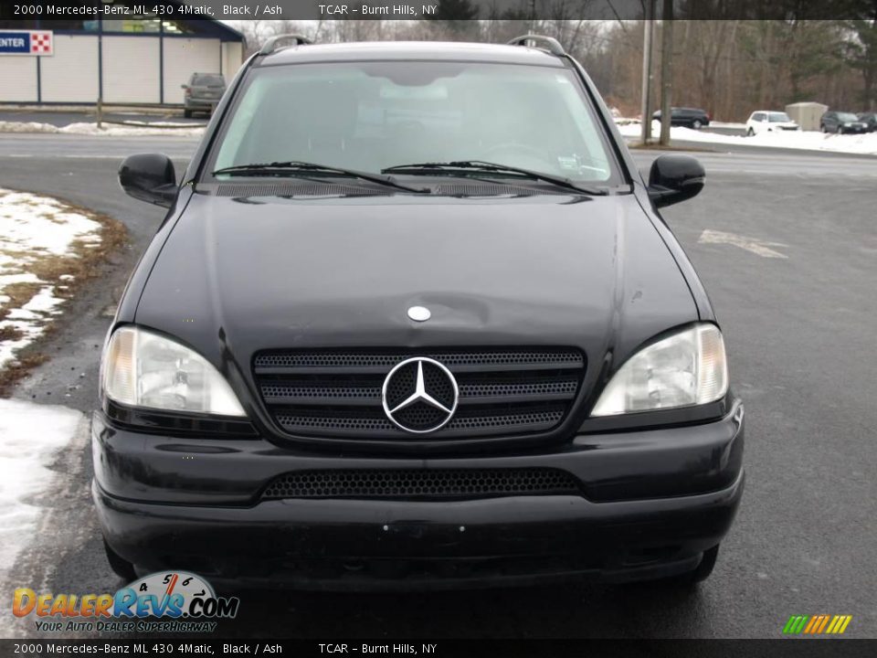 2000 Mercedes-Benz ML 430 4Matic Black / Ash Photo #3